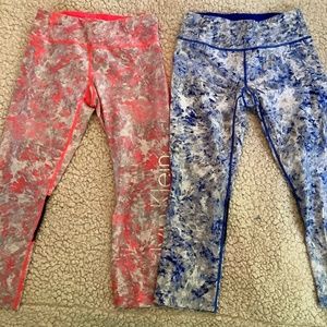 Calvin Klein performance legging capris